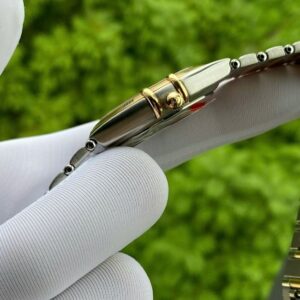 OMEGA CONSTELLATION CO‑AXIAL 1301.60.00 Automatic Diamond Brown Dial Demi 18k 5