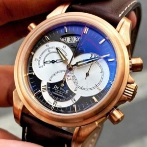 Omega De Ville Co-Axial 41mm Chronoscope Rattrapante Red Gold 18k Brown 4648.60.37 3
