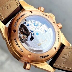 Omega De Ville Co-Axial 41mm Chronoscope Rattrapante Red Gold 18k Brown 4648.60.37 5