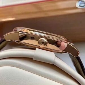 Omega Deville Vàng hồng 18k kim báo cót & kim rốn 424.53.40.21.02.001 Co-Axial 2