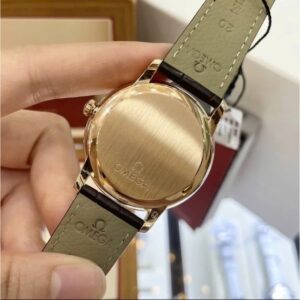 Omega Deville Vàng hồng 18k kim báo cót & kim rốn 424.53.40.21.02.001 Co-Axial 5