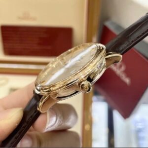 Omega Deville Vàng hồng 18k kim báo cót & kim rốn 424.53.40.21.02.001 Co-Axial 6