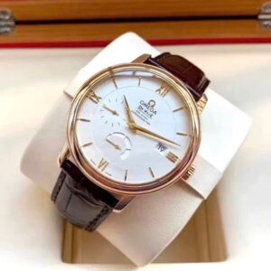 Omega Deville Vàng hồng 18k kim báo cót & kim rốn 424.53.40.21.02.001 Co-Axial 7