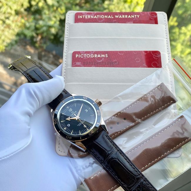 Omega Seamaster Master Chronometer 233.22.41.21.01.002 Niềng vàng 18k 1 Omega Seamaster Master Chronometer 233.22.41.21.01.002 Niềng vàng 18k 1