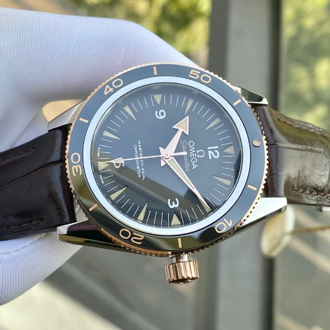 Omega Seamaster Master Chronometer 233.22.41.21.01.002 Niềng vàng 18k 5 Omega Seamaster Master Chronometer 233.22.41.21.01.002 Niềng vàng 18k 5