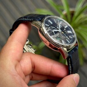 Orient Gen 3 Sun & Moon mặt xanh đen Automatic RN-AK0004L 3