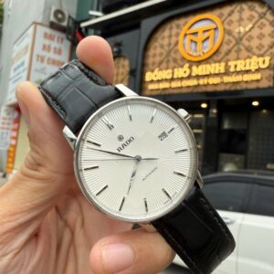 Rado Coupole Classic R22860015 mặt trắng trải tia - máy trữ cót 80h 3