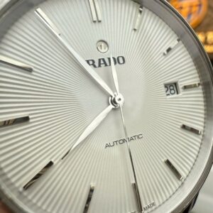 Rado Coupole Classic R22860015 mặt trắng trải tia - máy trữ cót 80h 4