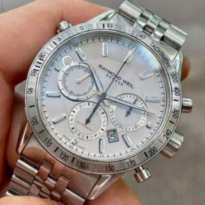 Raymond Weil Freelancer 7740-ST-30001 43 mm Silver Stainless Steel Men's Wristwatch 5