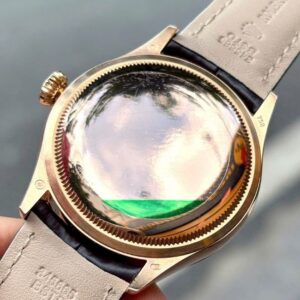 Rolex Cellini 50525 Vàng hồng 18k mặt nâu Automatic 3