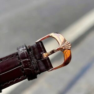 Rolex Cellini 50525 Vàng hồng 18k mặt nâu Automatic 4