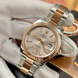 Rolex Date Just 126331 mặt số sundust cọc lumino Demi 18k Oyster 2