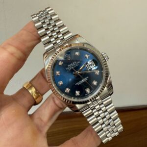 Rolex DateJust 116234 Serial loạn xanh navy cọc kim Jubilee 1