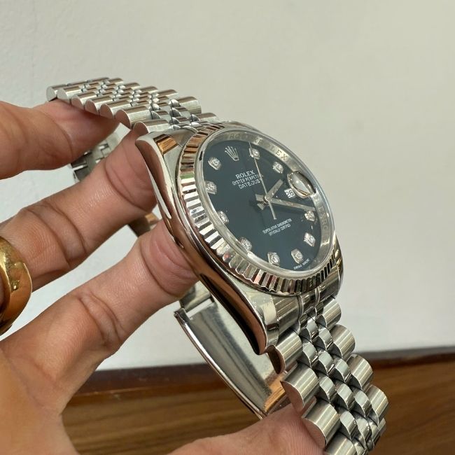 Rolex DateJust 116234 Serial loạn xanh navy cọc kim Jubilee 2 Rolex DateJust 116234 Serial loạn xanh navy cọc kim Jubilee 2