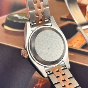 Rolex Lady Datejust 179171 mặt sundust cọc lumino Demi hồng 18k 2