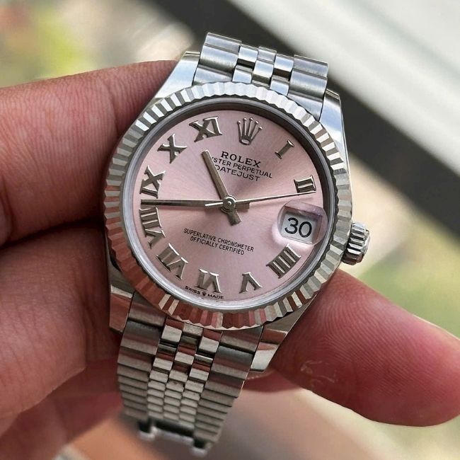 Rolex Lady-Datejust 278274 31mm hồng la mã Jubilee 4 Rolex Lady-Datejust 278274 31mm hồng la mã Jubilee 4