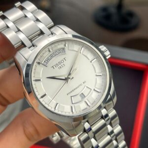 TISSOT AUTOMATIC COUTURIER DAYDATE WHITE T035407A 6