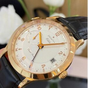 Zenith Dual Time Vàng Khối 18k Au750 Automatic 18.1125.682_02.C490 1