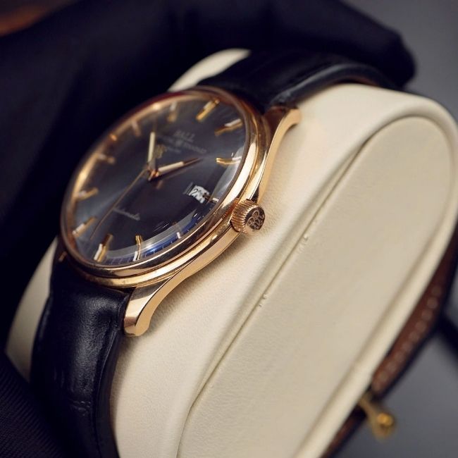Ball Official Standard vàng khối 18k mặt xám NM2888D-PG-LJ-GYGO 39,5mm 4