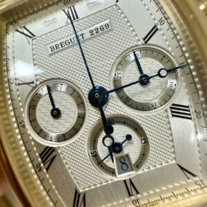 Breguet Tonneau Chronograph 5460 vàng khối 18k Automatic 7