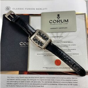 Corum cây cầu Golden White Bridge Automatic vàng trắng 18k 37x51mm 313.150.59_0001 7