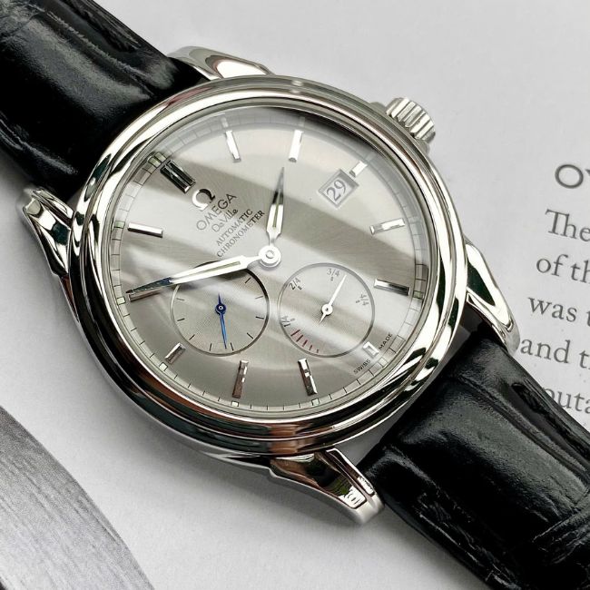 Omega De Ville Co-Axial Mặt Xám Gray 2 kim nhỏ 4832.40.31 6 Omega De Ville Co-Axial Mặt Xám Gray 2 kim nhỏ 4832.40.31 6
