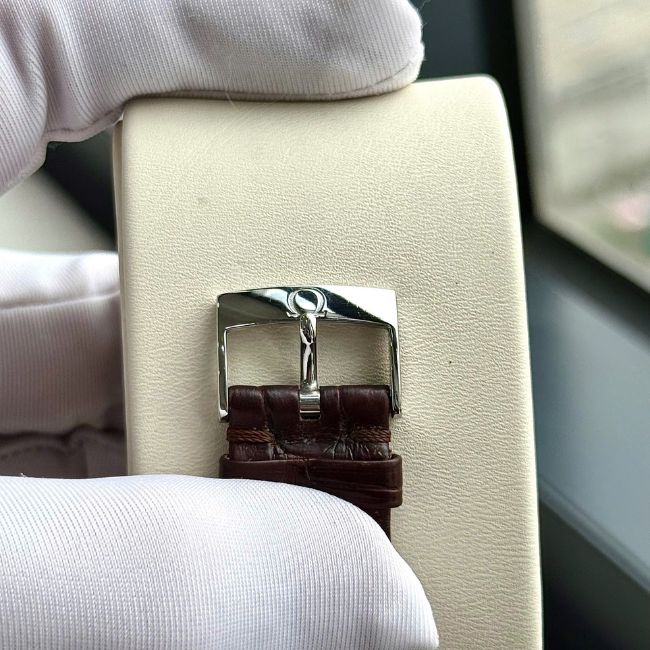 Omega De Ville Prestige Co-Axial Niềng vàng 18k 424.23.40.20.08.001 7