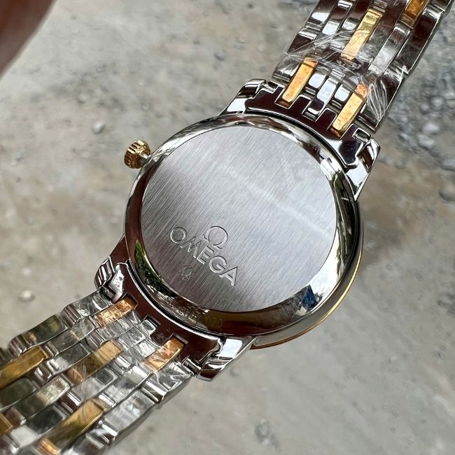 Omega De Ville Prestige Demi 18k Automatic 424.20.33.20.08.001 Watch 32.7mm 4