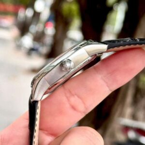 Omega DeVille Hour Vision 431.13.41.21.02.001 mặt trắng cọc la mã 4