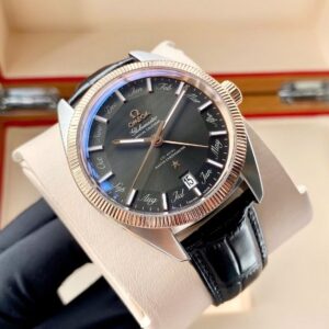 Omega bát quái lịch thường niên Demi 18k Globemaster Automatic 130.23.41.22.06.001 3