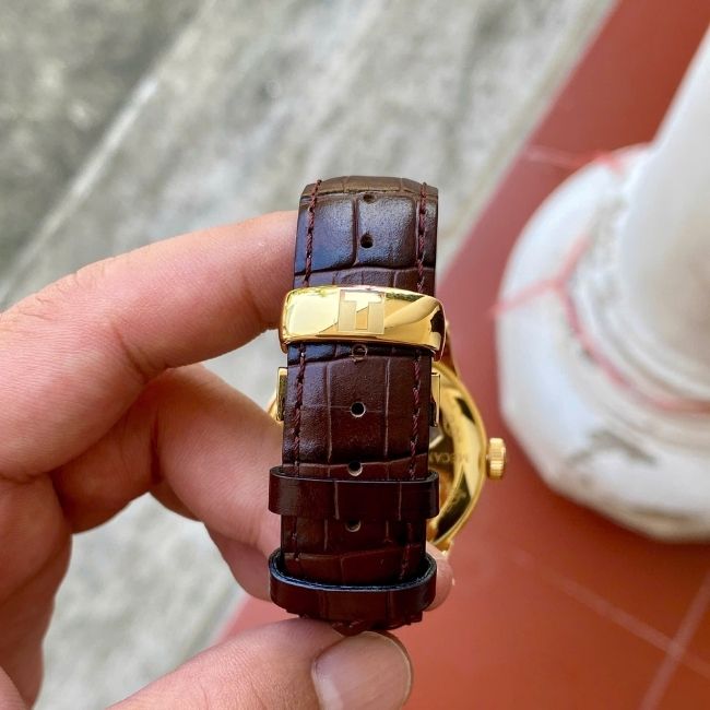 Tissot Le Locle kim cương dây da T006.407.36.266.00 Powermatic 80 6