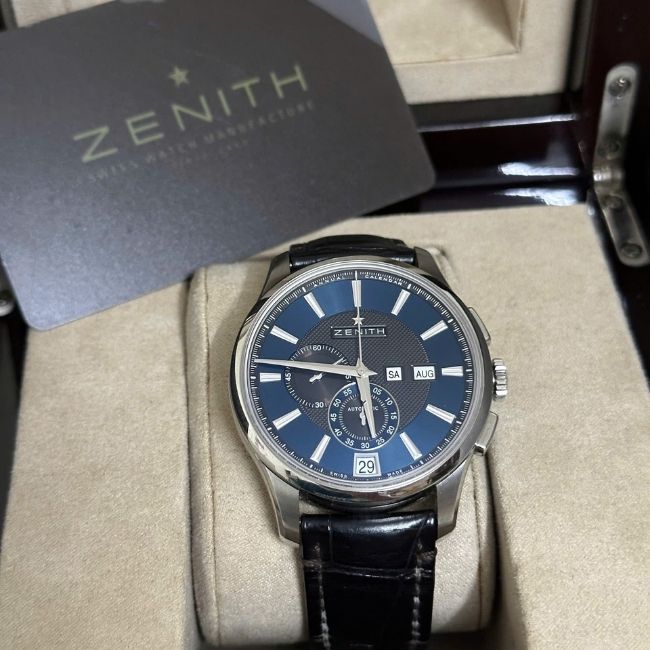 Zenith El Primero Chronograph Annual Calendar 42mm 03.2070.4054_22.C708 mặt xanh blue 4