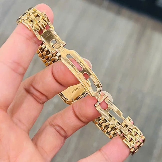 CARTIER PANTHERE 1070 18K YELLOW GOLD LADIES WATCH Quartz C08232205X 3