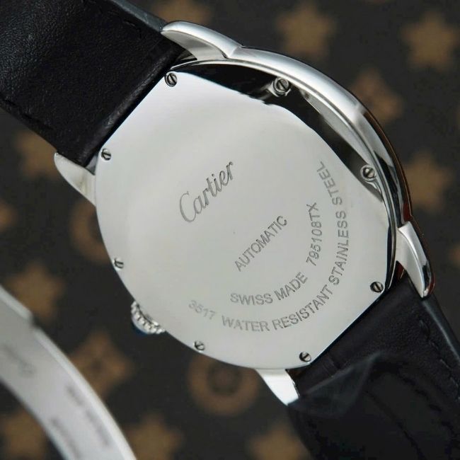 Cartier Ronde Solo Automatic 42mm WSRN0022 mặt trắng cọc la mã 3