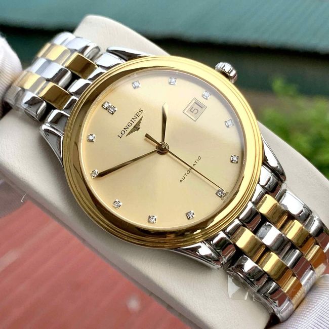 Longines Flagship Demi - Cọc kim Automatic L4.974.3.37.7 38.5mm 7