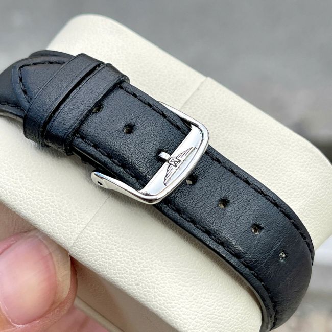 Longines Heritage Conquest Auto lịch thượng L1.611.4.52.2 mề đay logo sóng biển 18k 5