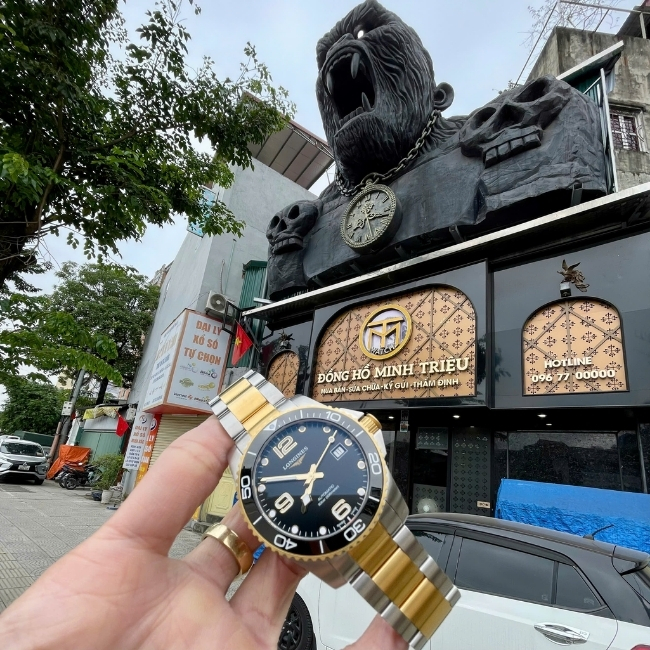 Longines HydroConquest Automatic Demi vàng - Niềng Ceramic L37813 1