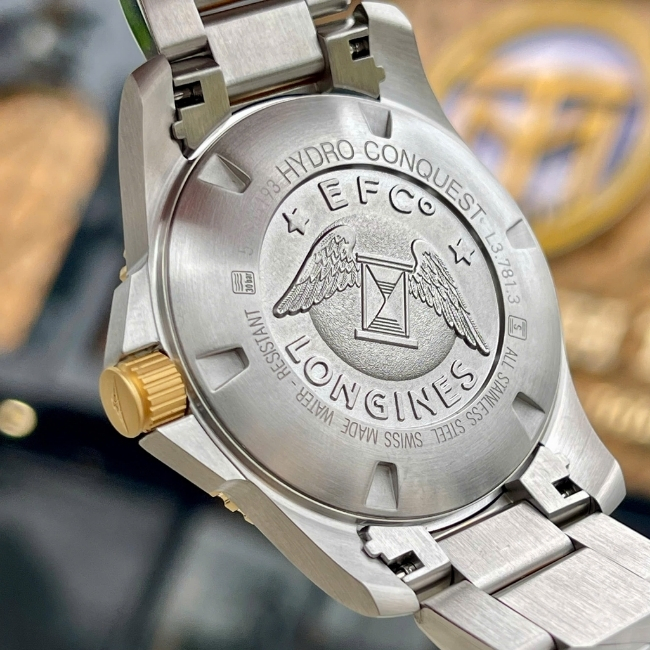 Longines HydroConquest Automatic Demi vàng - Niềng Ceramic L37813 6