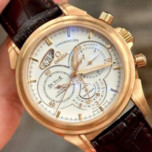 Omega DeVille Chronoscope Column Wheel Vàng đúc 18k 41mm