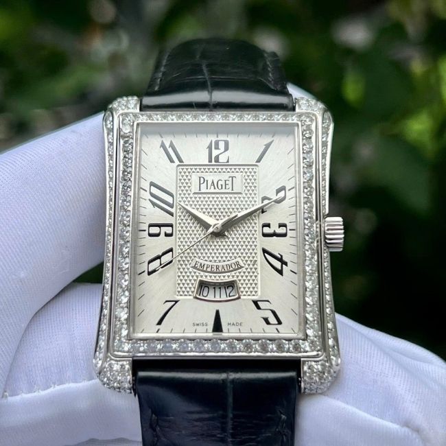 Piaget Emperador 18k White Gold GOA30167 Automatic 32x41mm 1