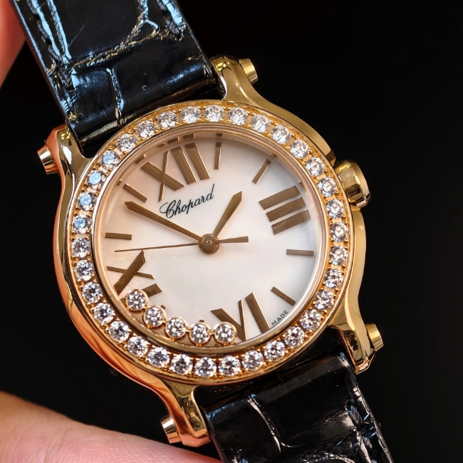 Chopard Happy Sport Mother of Pearl Dial Ladies Watch 27_4189-5005 Automatic 2