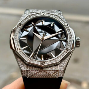 Hublot Orlinski Full Diamond 40mm Automatic Titanium - mặt đen 1