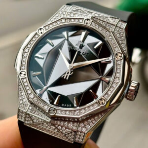 Hublot Orlinski Full Diamond 40mm Automatic Titanium - mặt đen 2