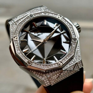 Hublot Orlinski Full Diamond 40mm Automatic Titanium - mặt đen 7