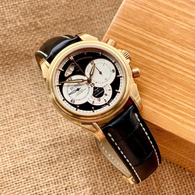 Omega DeVille Chronoscope Vàng đúc 18k 41mm bản giới hạn 30 chiếc 4