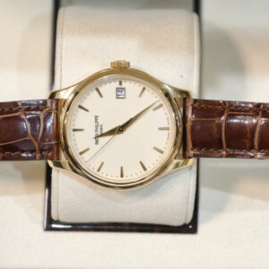 PATEK PHILIPPE CALATRAVA Cạy đáy 5227J - 001 Vàng đúc 18k Yellow Gold 8