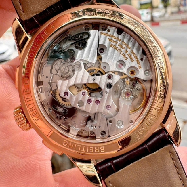 Breitling Premier B09 Chronograph RB0930371G1P1 Vàng Khối 18K 40mm 4