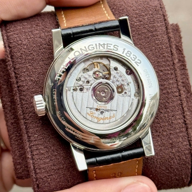 Longines Heritage annual calendar 40mm - 1 năm chỉnh lịch 1 lần 4