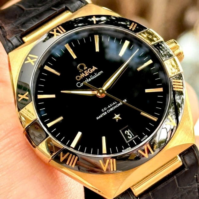 Omega Constellation 131 63 41 21 01 001 41mm 18k Yellow Gold