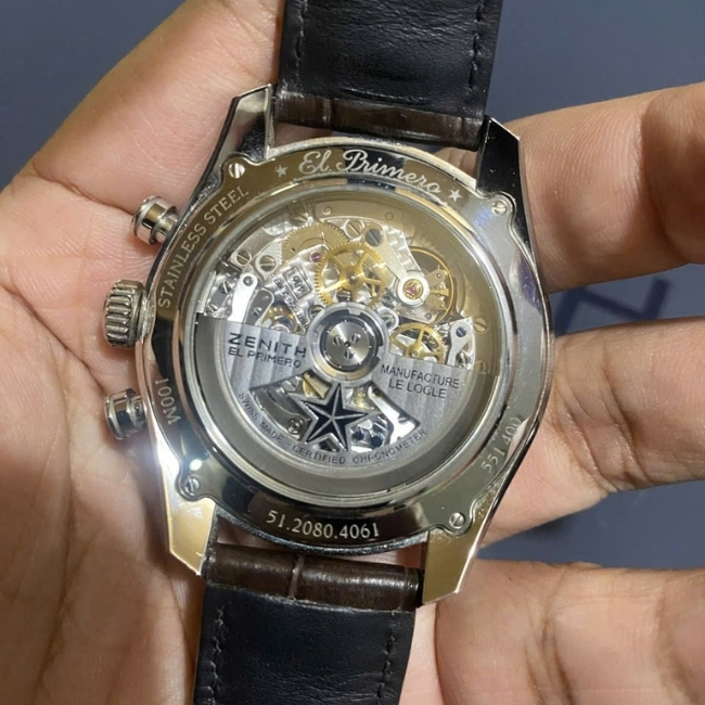 Zenith El Primero Chronograph 42mm - Niềng vàng đúc 18k 2